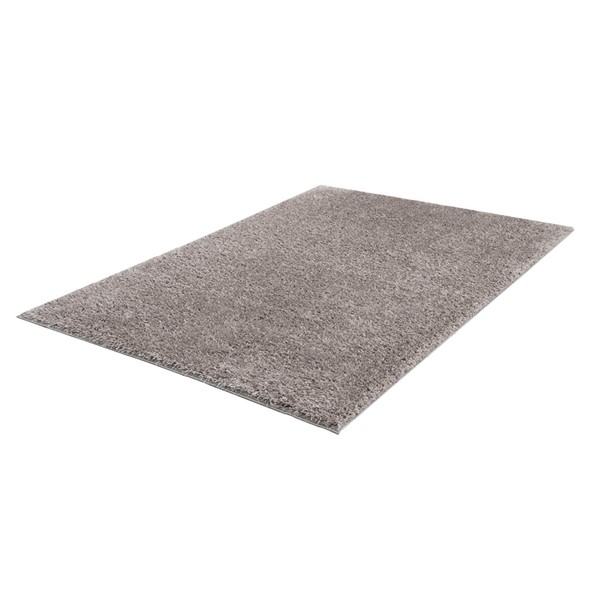 Madison Park Camdyn Super Soft Polyester Shag Area Rug in Grey, 6x9' MP35-7575