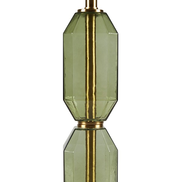 510 Design Zirconia Faceted Glass Table Lamp in Green FB153-1183