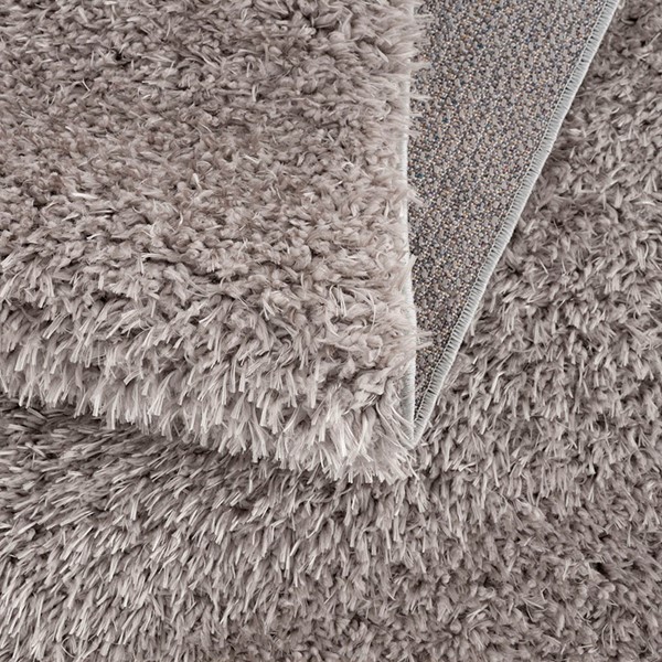 Madison Park Camdyn Super Soft Polyester Shag Area Rug in Grey, Scatter MP35-7572