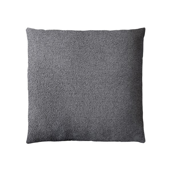 Chapel Hill Scarlett Solid Square Pillow in Dark Grey, 20x20" CH30-0029