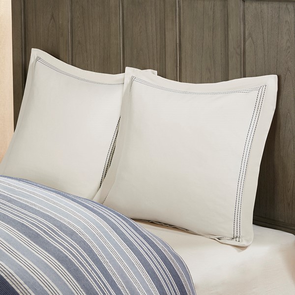 Madison Park Signature Farmhouse Comforter Set in Blue, King MPS10-313