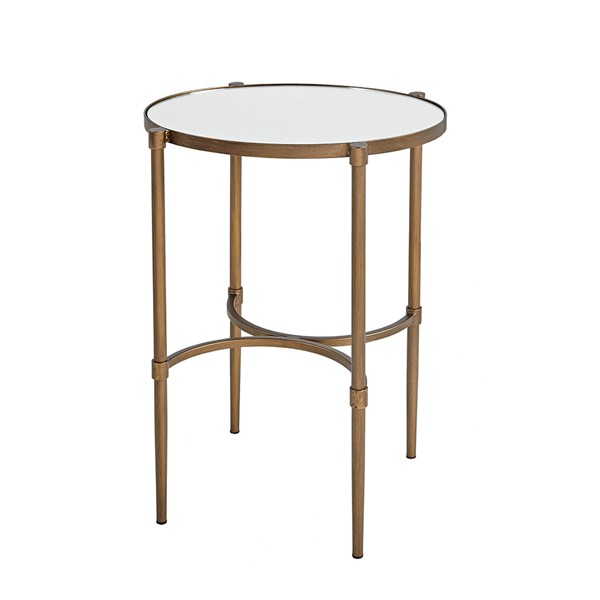 Martha Stewart Lia Oval Accent Table in Antique Bronze MT120-0025