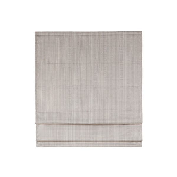 Madison Park Galen Basketweave Cordless Roman Shade Collection in Taupe, 31x64" MP40-7323