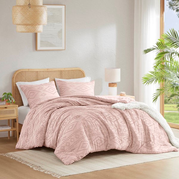 510 Design Gigi Comforter Mini Set in Pink, King/Cal King AM10-0549